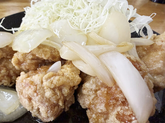 とんかつ和紀の新油淋鶏