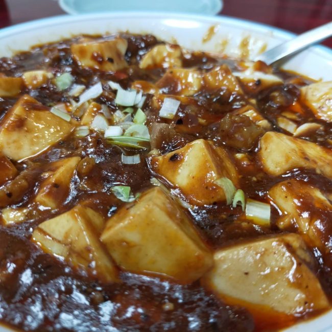 丸千食堂季節の麻婆豆腐